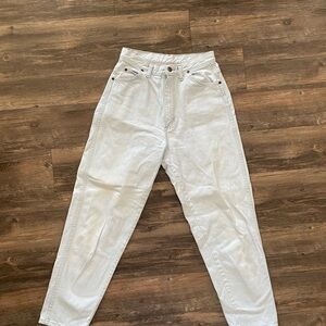 High-Waisted Light Wash Jeans